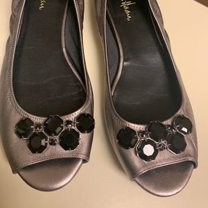 Cole Haan Nike Air flats in pewter